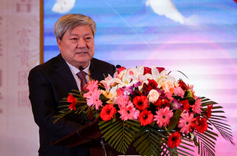 集團董事局主席戴連榮致新年賀詞。
