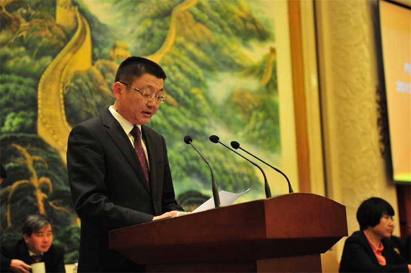 集團(tuán)副總裁賈栓主持表彰儀式